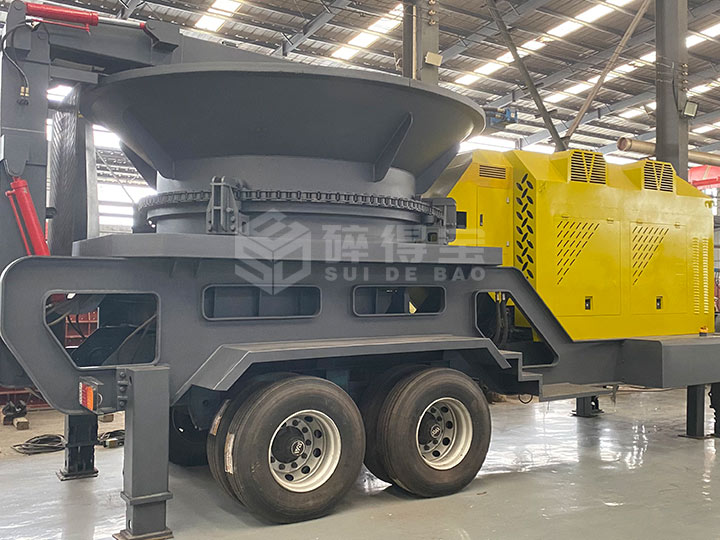  移動式圓盤破碎機